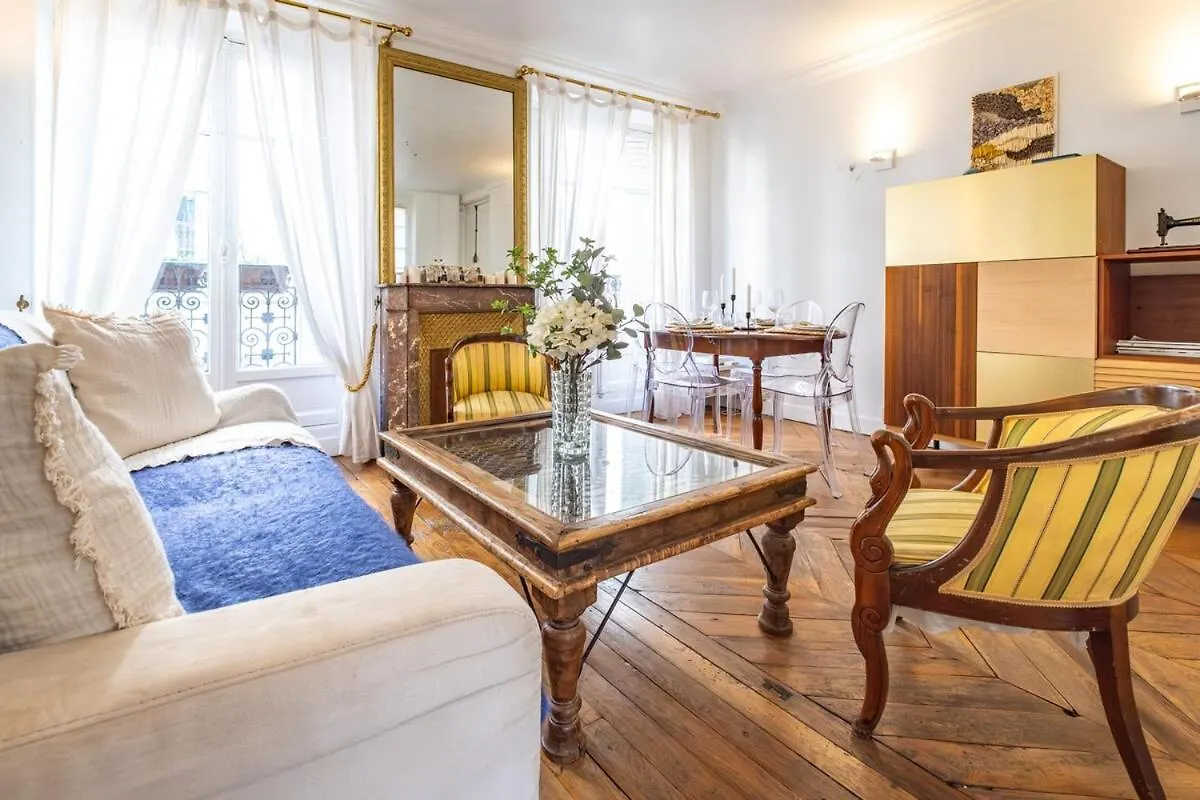 Daire Appartement Haussmannien Etoile Paris Fransa